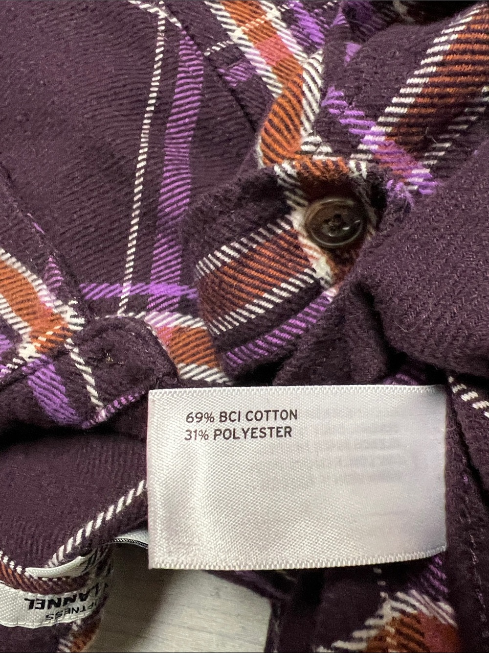 NWOT Duluth Folklore Flannel Shirt Size Medium - Picture 11 of 12